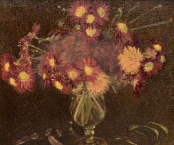 Anne Turner (British 20th century): 'Autumn Flowers'