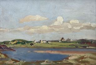 Henry Marvell Carr (British 1894-1970): 'Cymyran Straits - Anglesey'