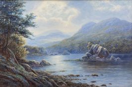 Everett Watson Mellor (British 1878-1965): 'The Colleen Bawn Rock - Killarney' Ireland