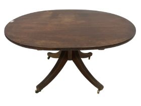 George III mahogany repurposed coffee table