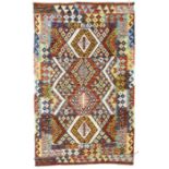 Chobi Kilim multi-colour rug