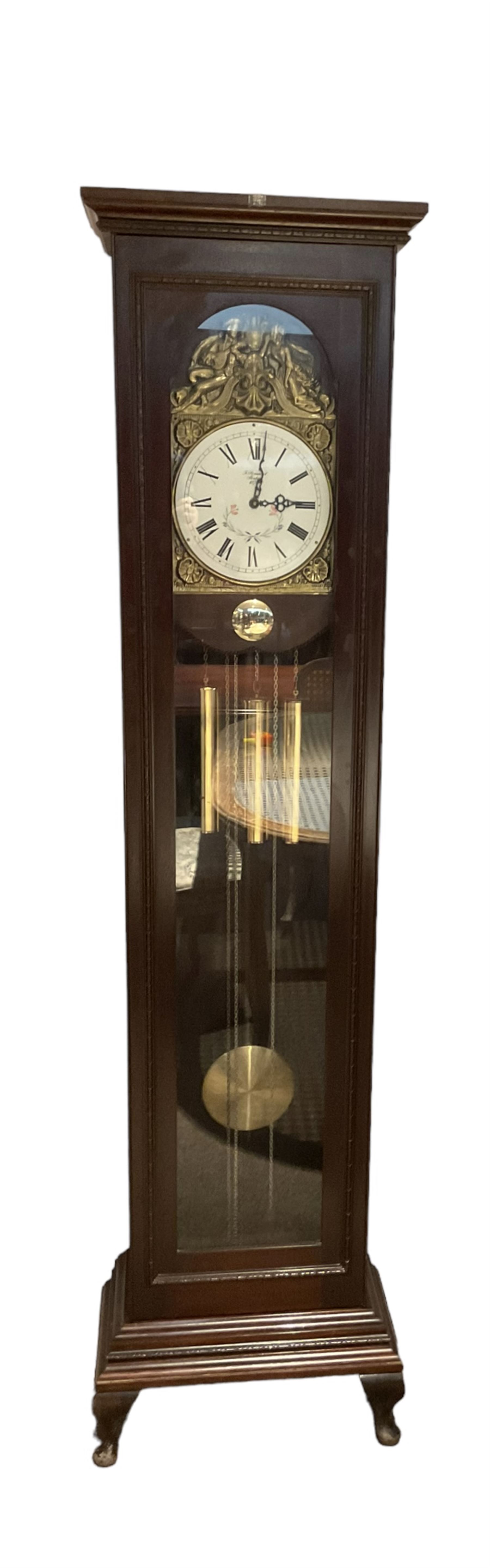 20th century - mahogany cased 8-day longcase clock - Image 2 of 4