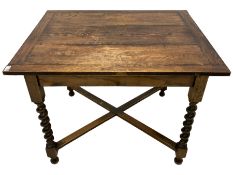 20th century oak table