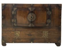 19th century Korean elm morijang or cabinet
