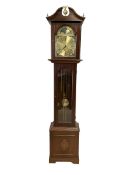 20th century - mahogany cased 30hr Longcase clock