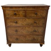 Large 19th century mahogany chest