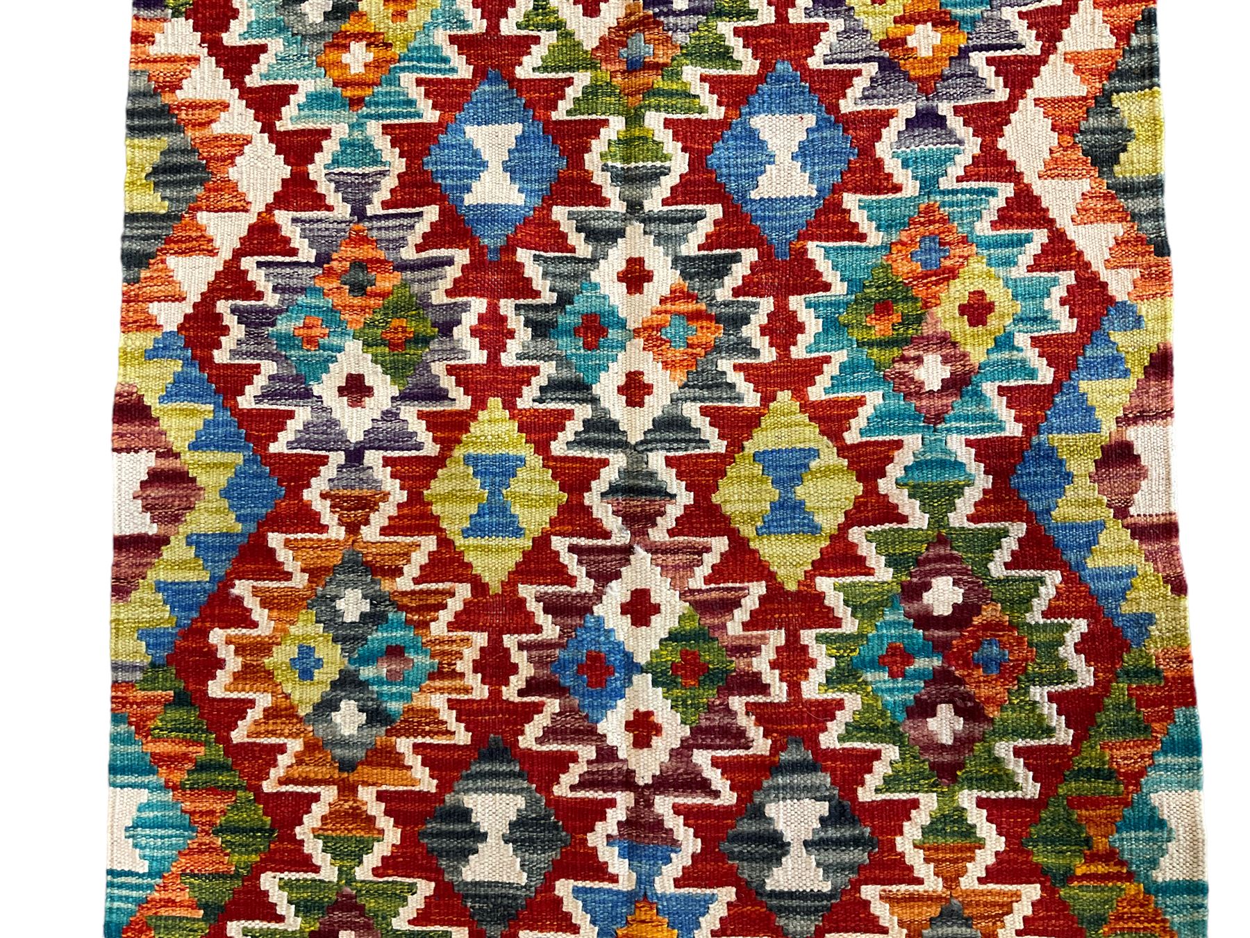 Chobi Kilim multi-colour rug - Image 3 of 6