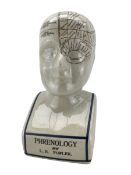 Ceramic Phrenology bust after L.N. Fowler