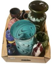 20th century pottery and glass