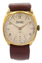 Rotary Super sports gentleman's 9ct gold manual wind wristwatch