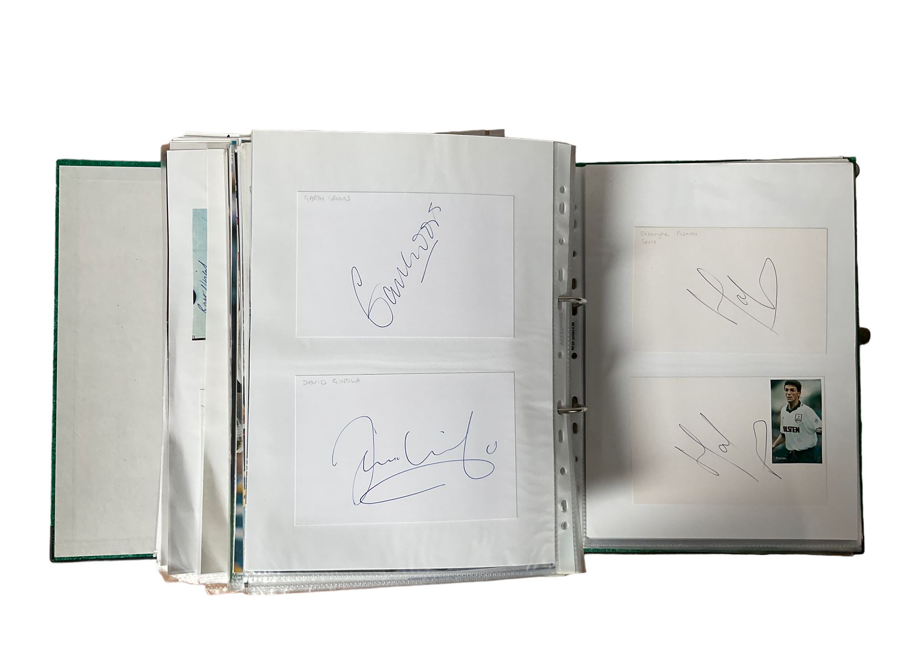 Mostly British footballing autographs and signatures including - Image 15 of 17