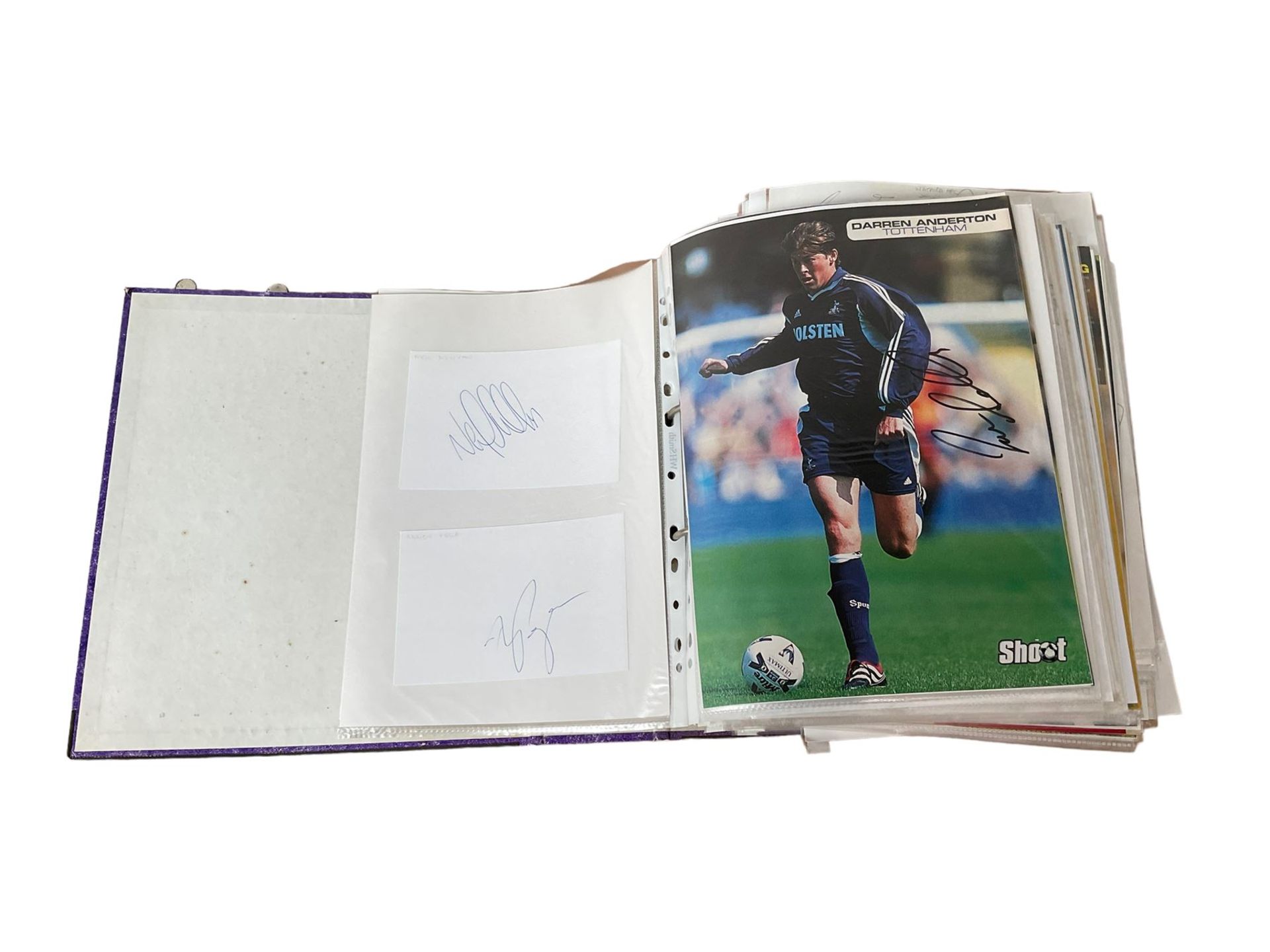 Mostly British footballing autographs and signatures including - Image 3 of 11