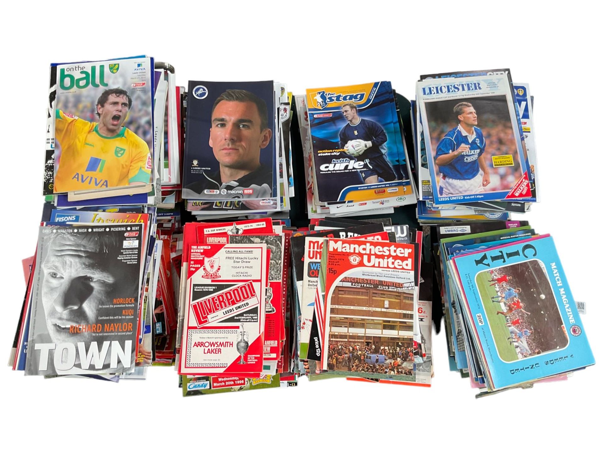 Leeds United football club - approximately four-hundred away game programmes including - Image 2 of 4