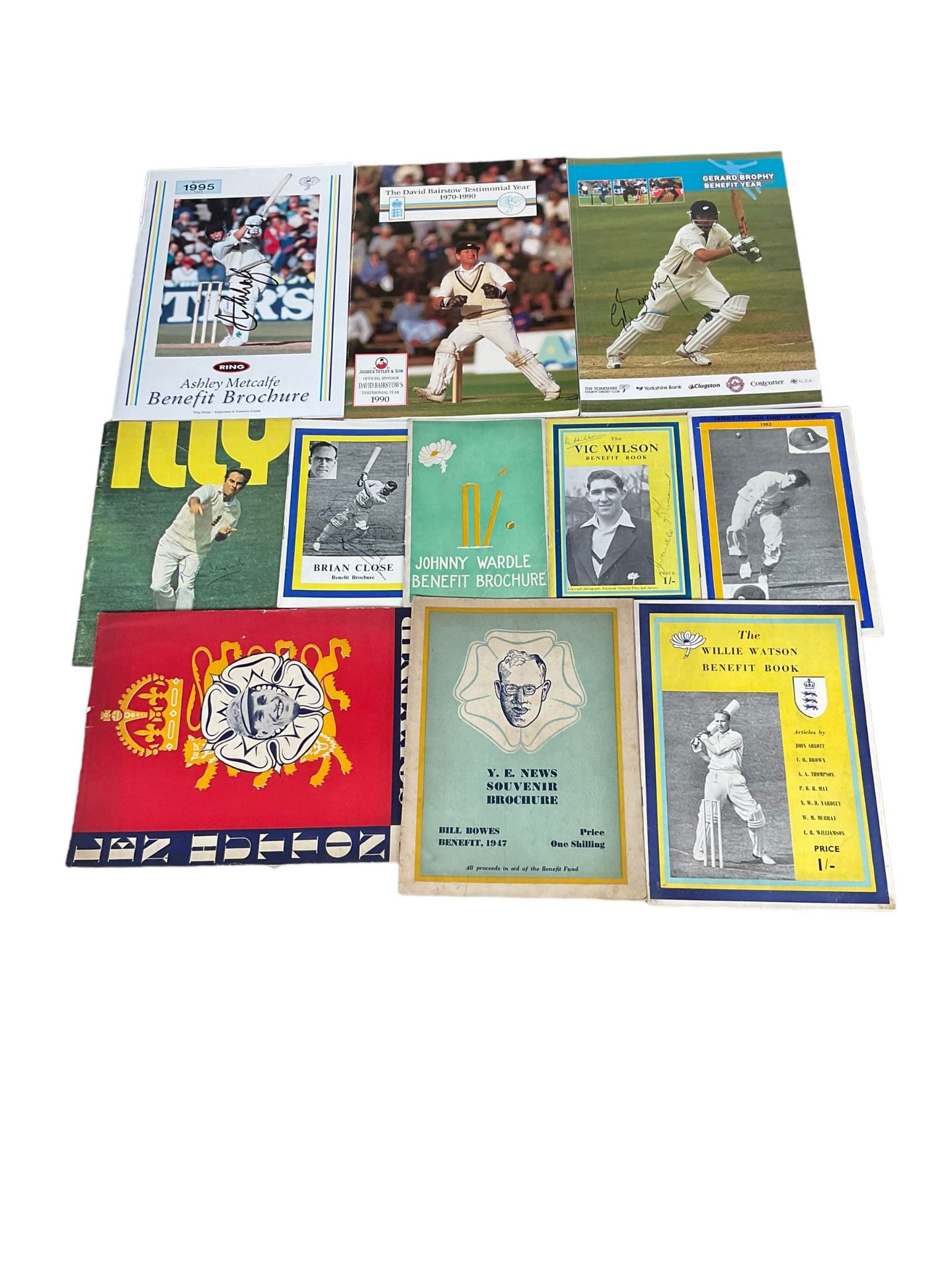 Cricketing testimonial and other match programmes - Image 2 of 3