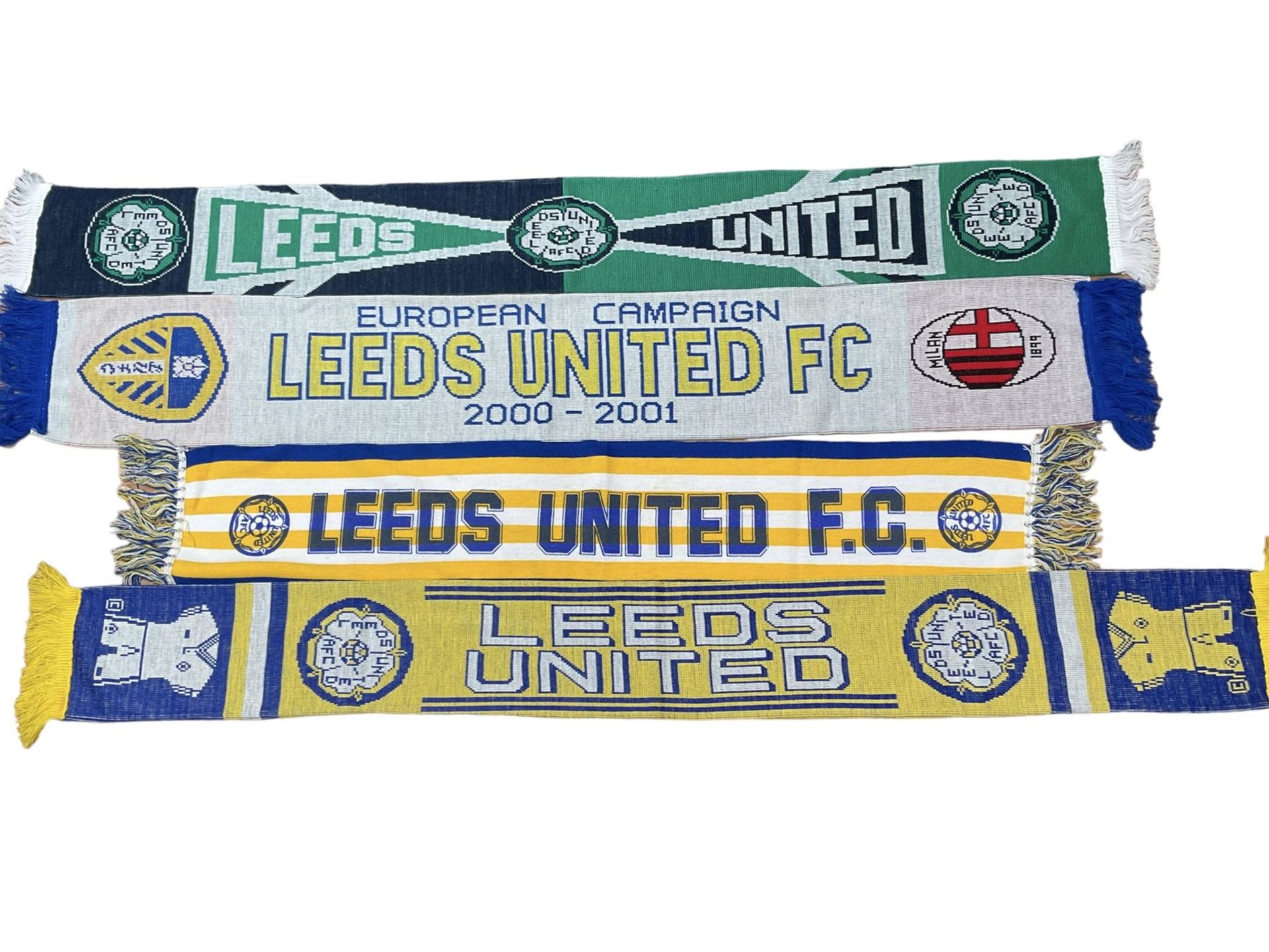 Leeds United football club - thirty-five club scarves including Champions 1992 - Image 3 of 9