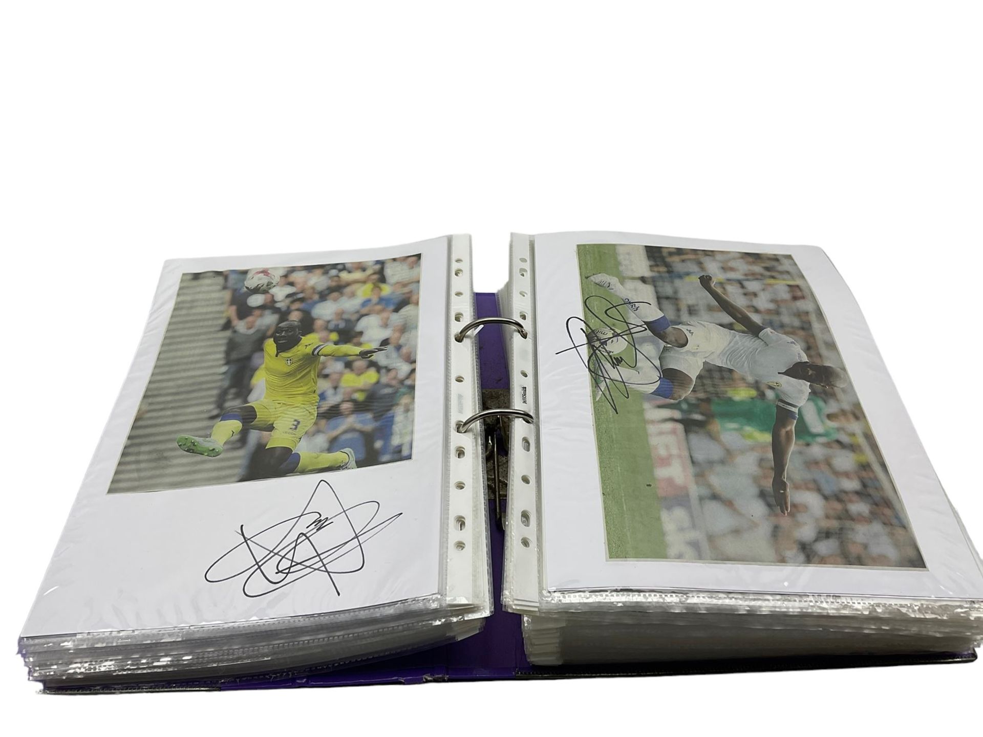 Leeds United football club - various autographs and signatures including Luke Varney - Image 8 of 10