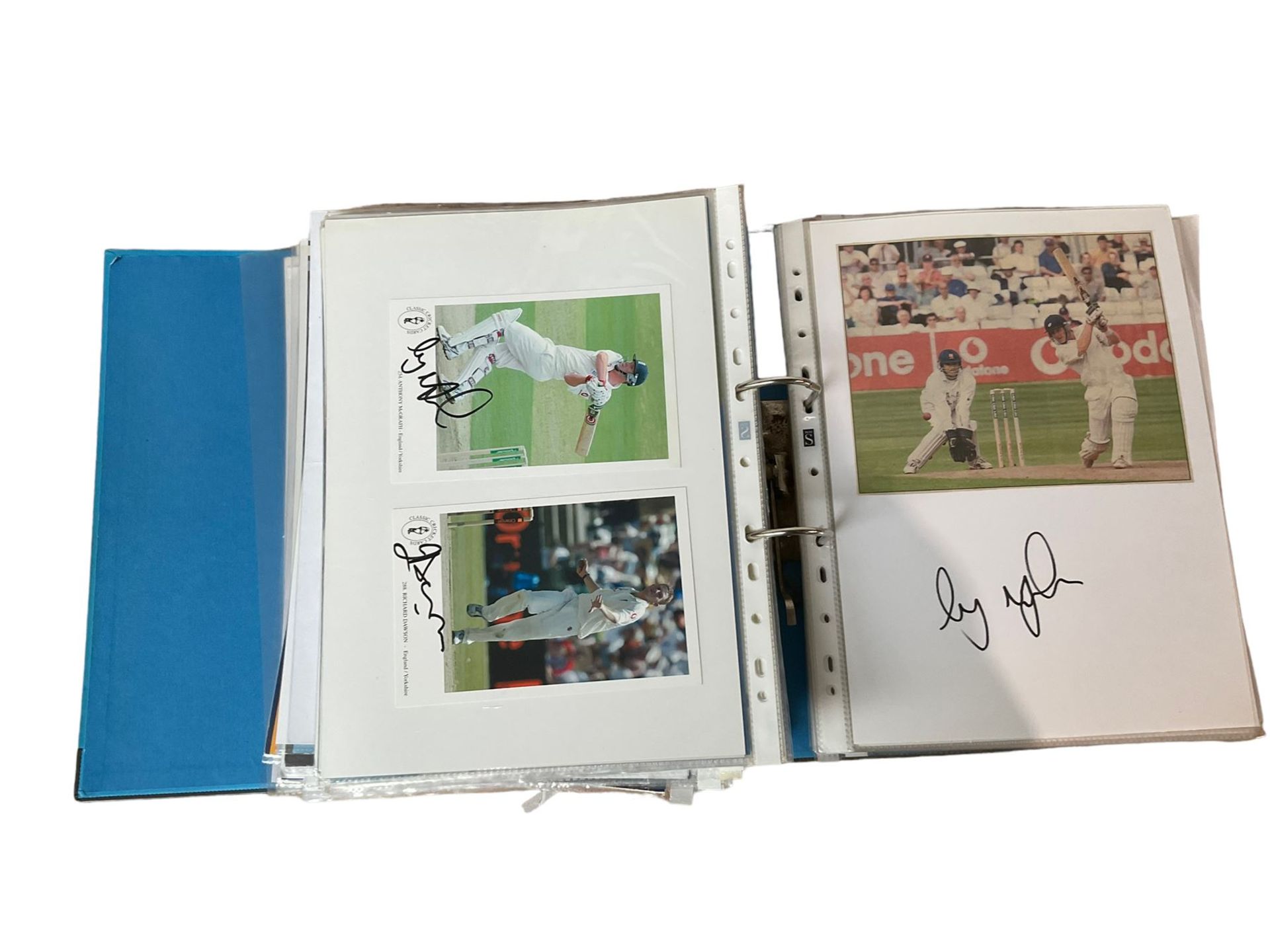 Yorkshire Cricket - various autographs and signatures including Geoffrey Boycott - Image 7 of 10