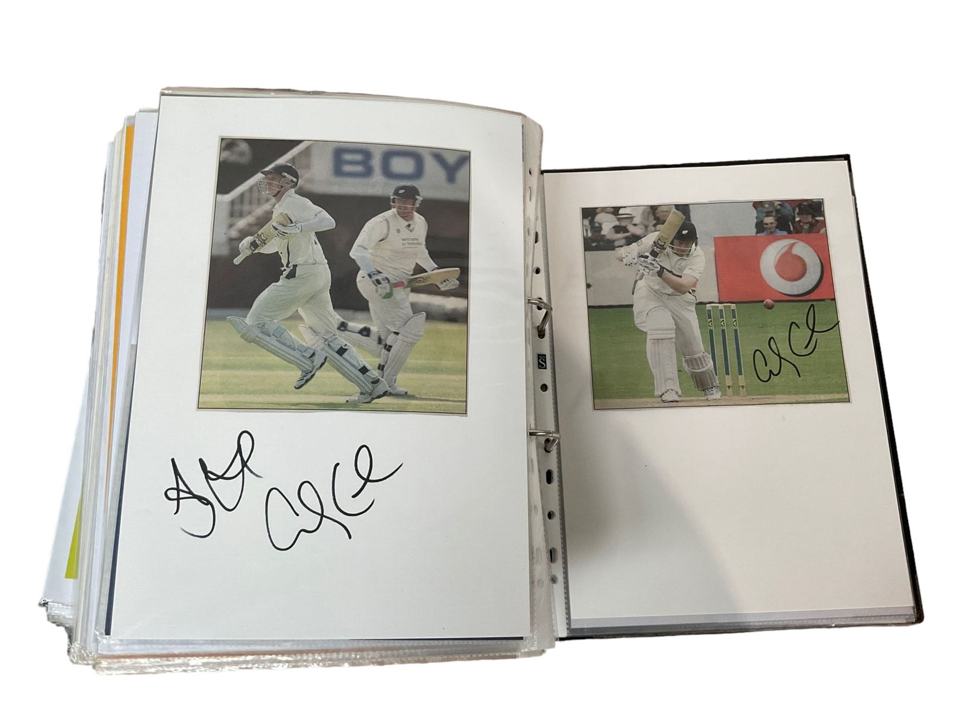 Yorkshire Cricket - various autographs and signatures including Jason Gillespie - Image 10 of 12