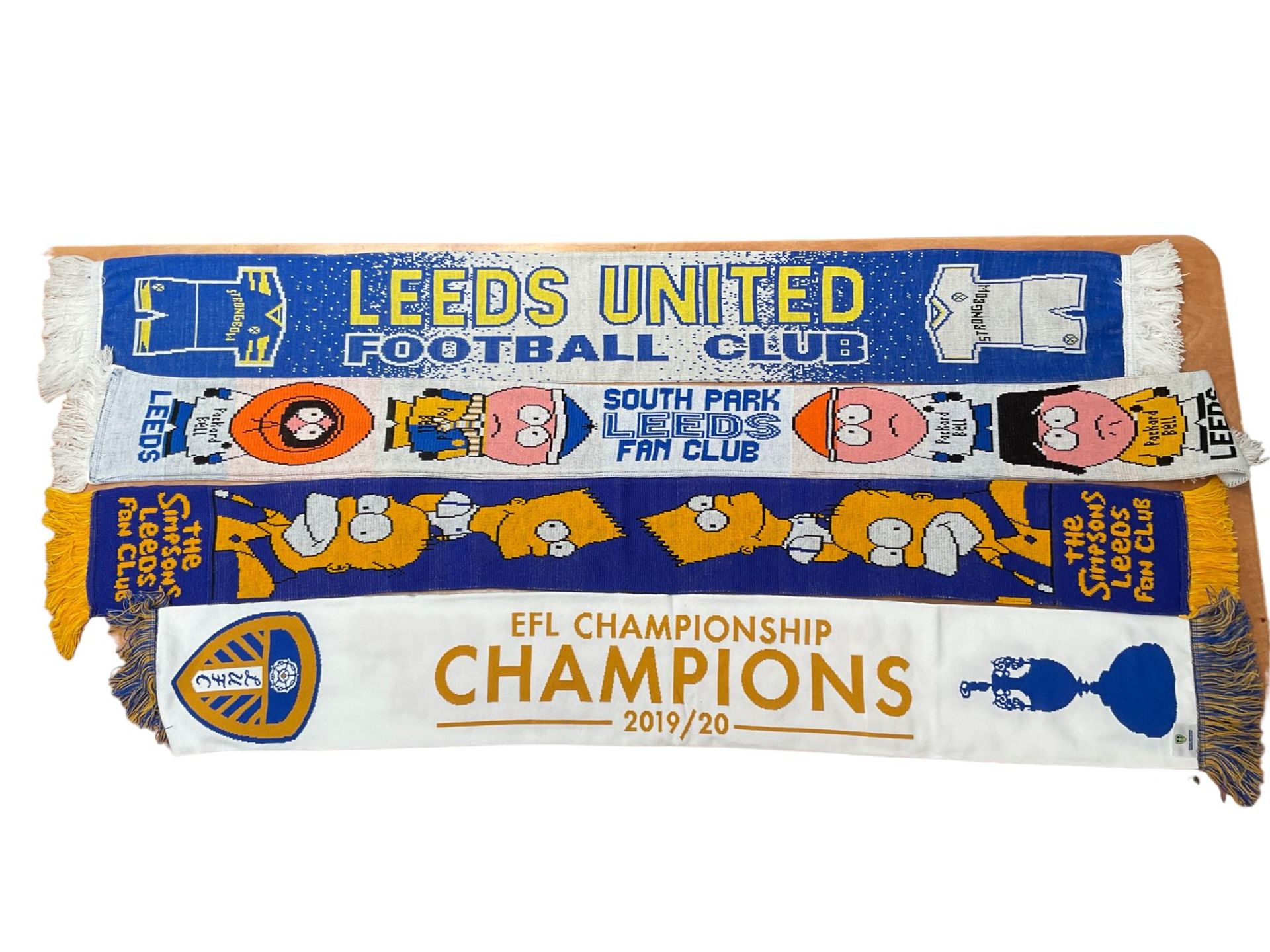 Leeds United football club - thirty-five club scarves including Champions 1992 - Image 2 of 9