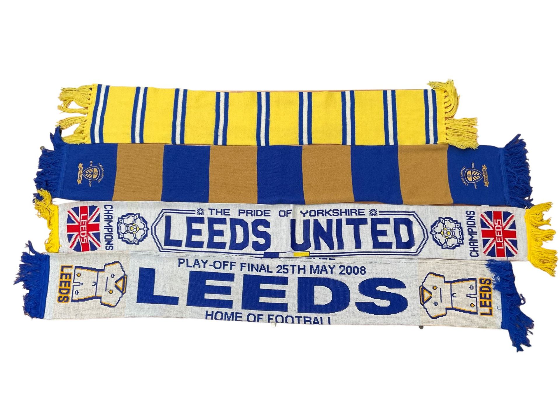 Leeds United football club - thirty-five club scarves including Champions 1992 - Image 5 of 9