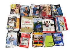 Leeds United football club - approximately four-hundred away game programmes including