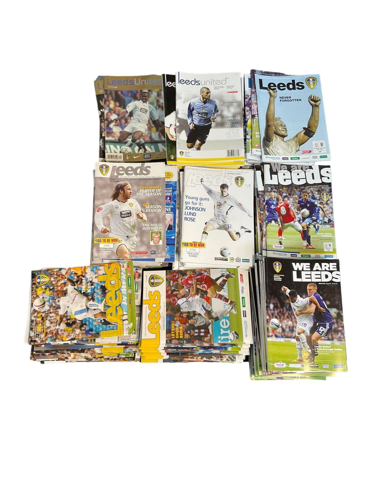 Leeds United football club - over three-hundred home game programmes including - Image 2 of 5