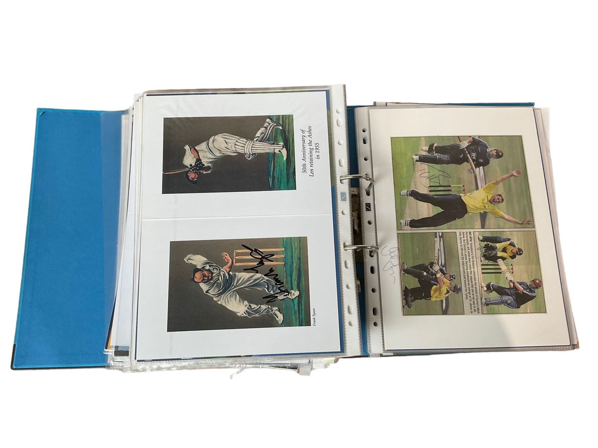Yorkshire Cricket - various autographs and signatures including Geoffrey Boycott - Image 9 of 10