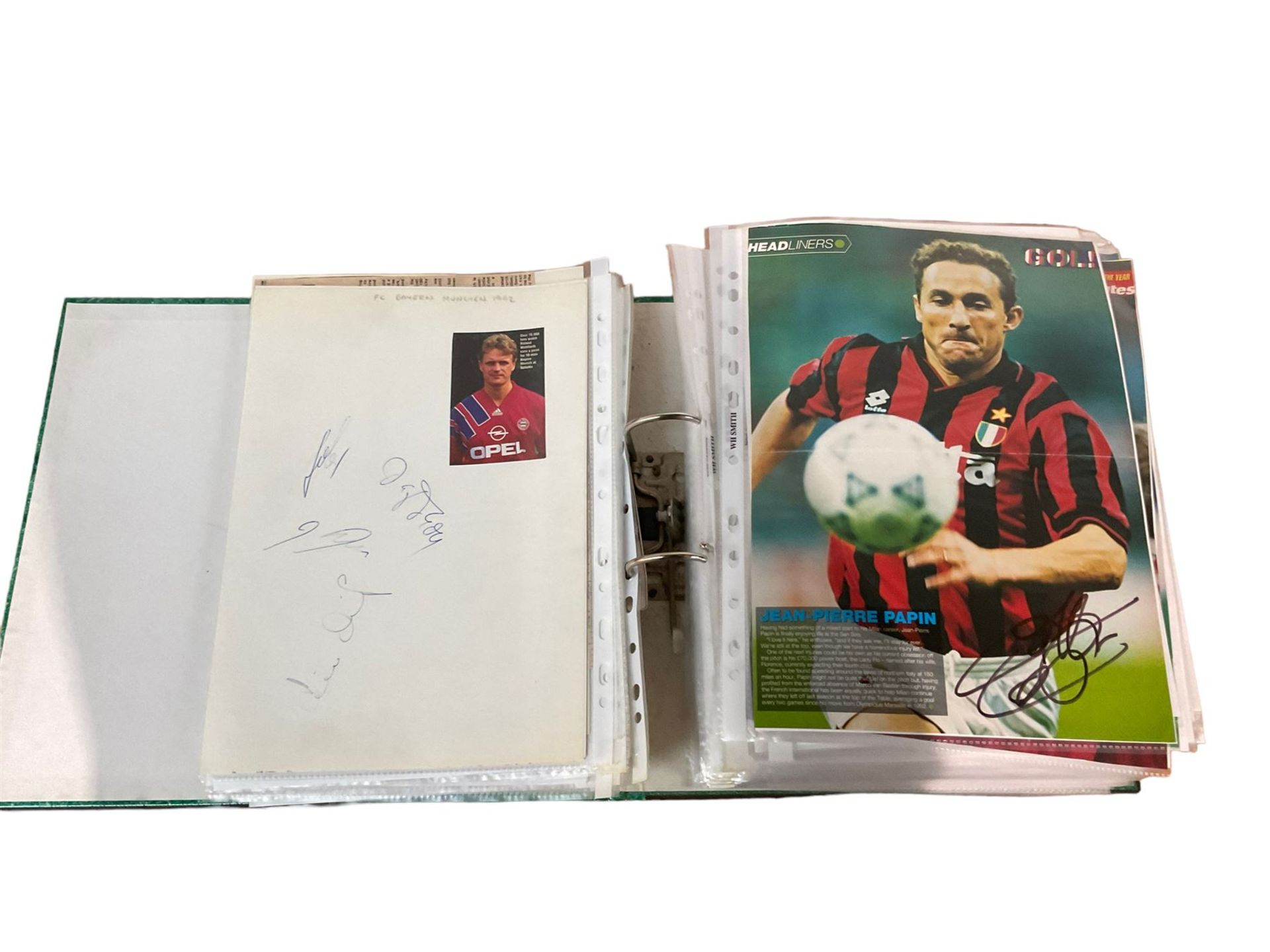 Mostly European footballing autographs and signatures - Image 6 of 13