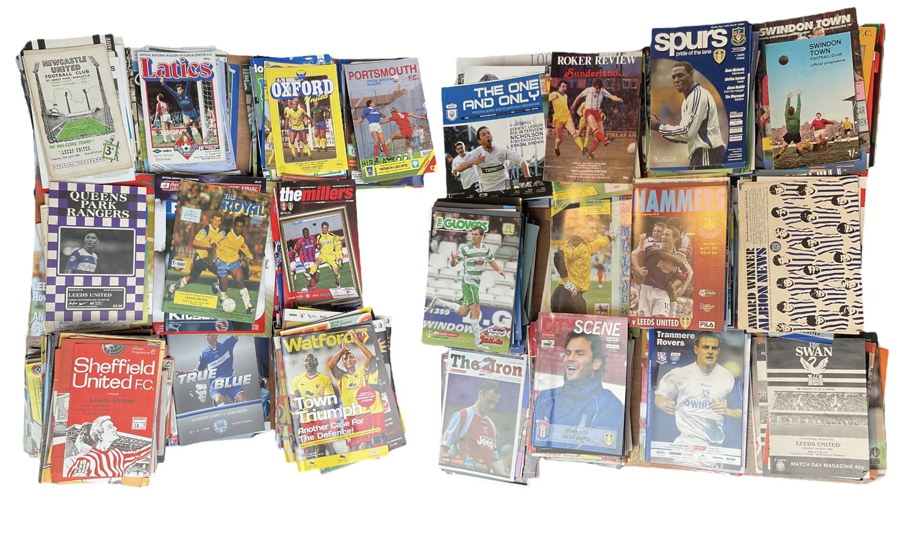 Leeds United football club - approximately six-hundred away game programmes including - Image 2 of 3