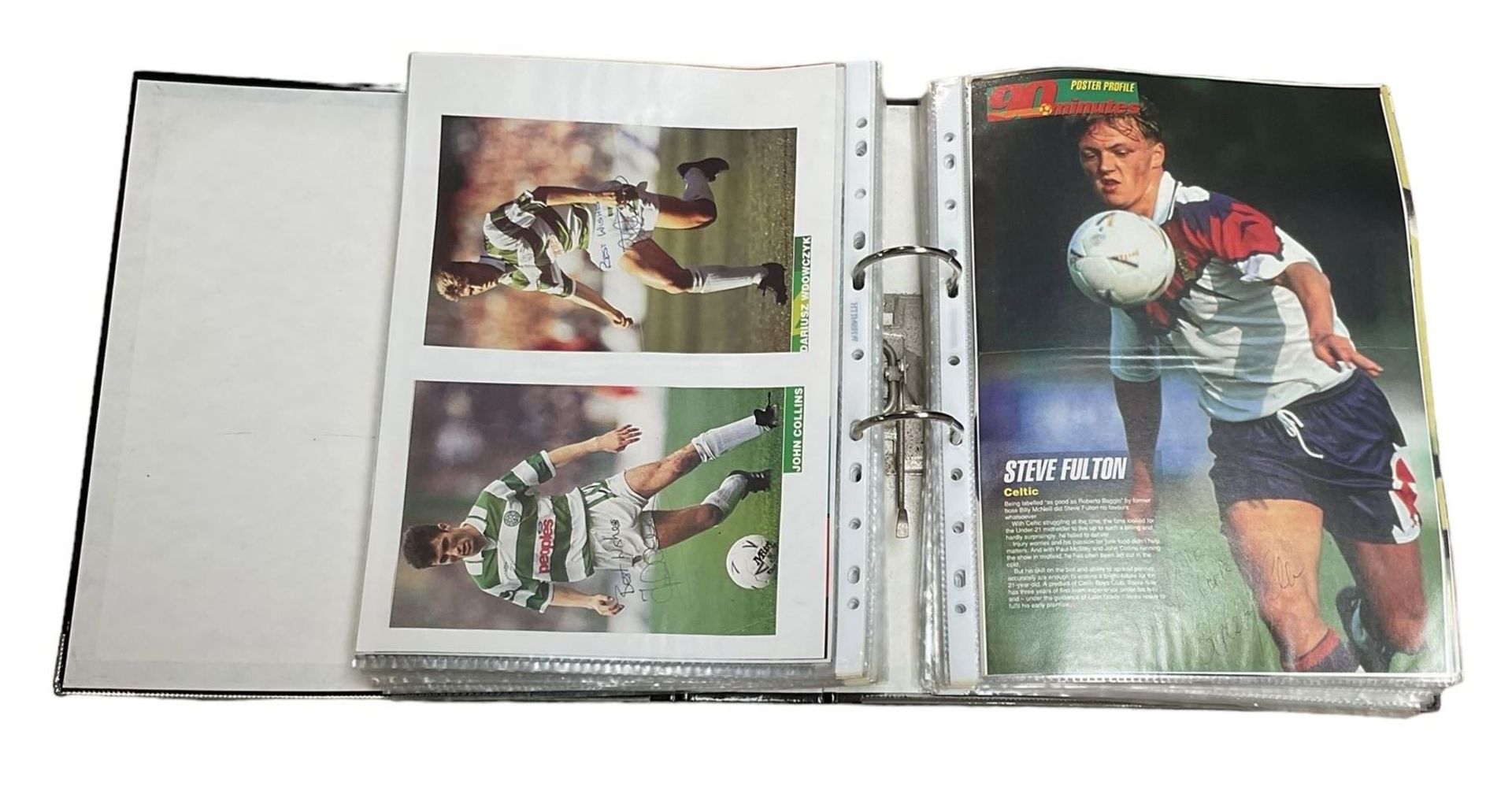 Mostly Scottish footballing autographs and signatures including Billy McNeill - Bild 7 aus 11