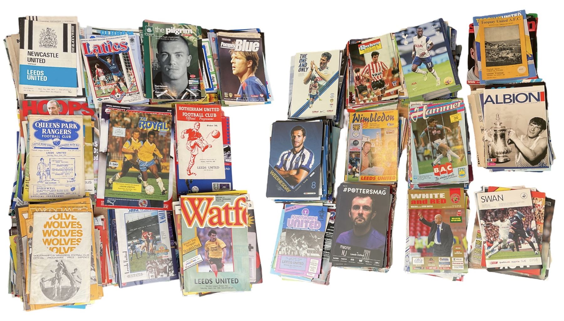 Leeds United football club - approximately six-hundred away game programmes including - Image 3 of 3