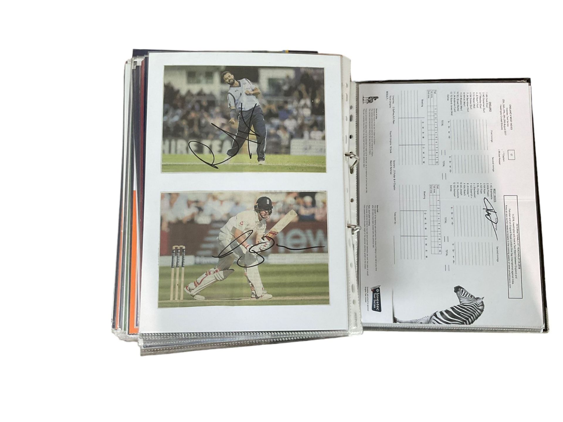 Yorkshire Cricket - various autographs and signatures including Adil Rashid - Image 14 of 14