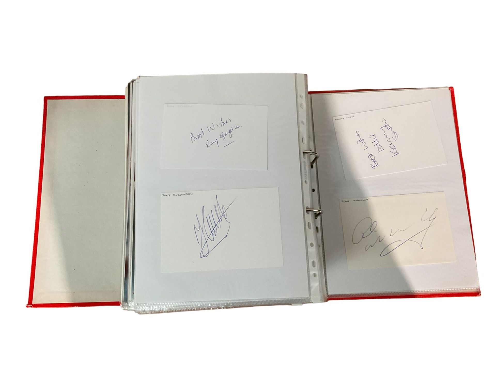 Footballing autographs and signatures including Peter Shilton - Image 16 of 17