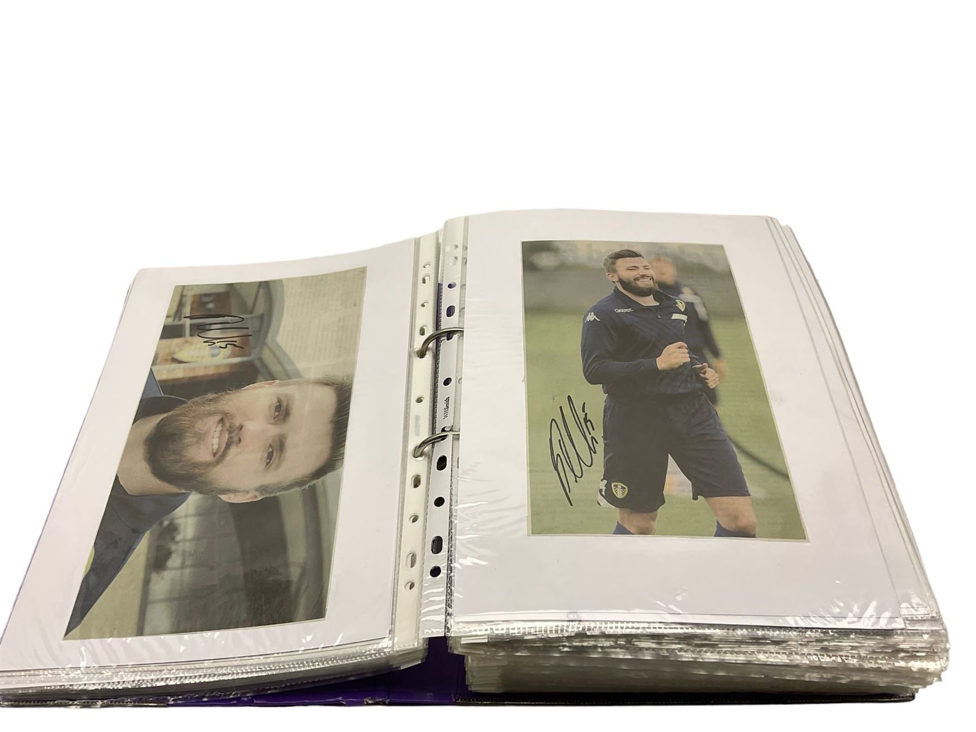 Leeds United football club - various autographs and signatures including Luke Varney - Image 7 of 10