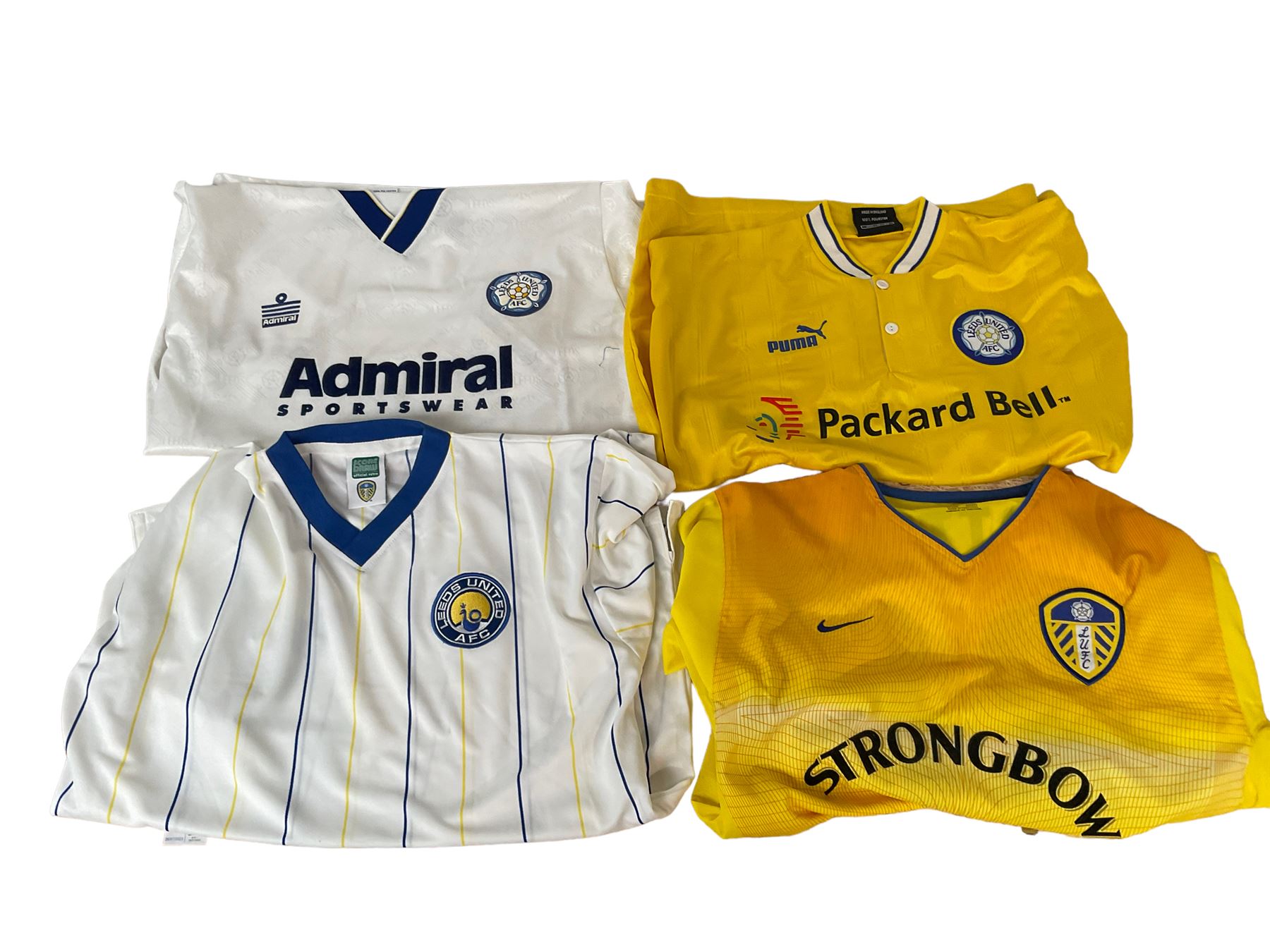 Leeds United football club - twenty-four replica shirts including home and away - Image 3 of 7