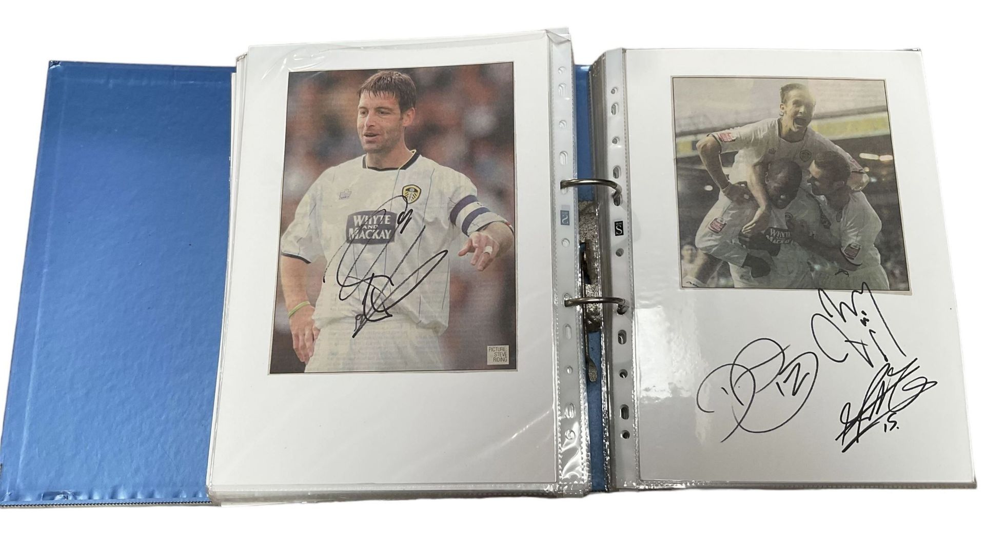 Leeds United football club - various autographs and signatures including Neil Sullivan - Image 4 of 8