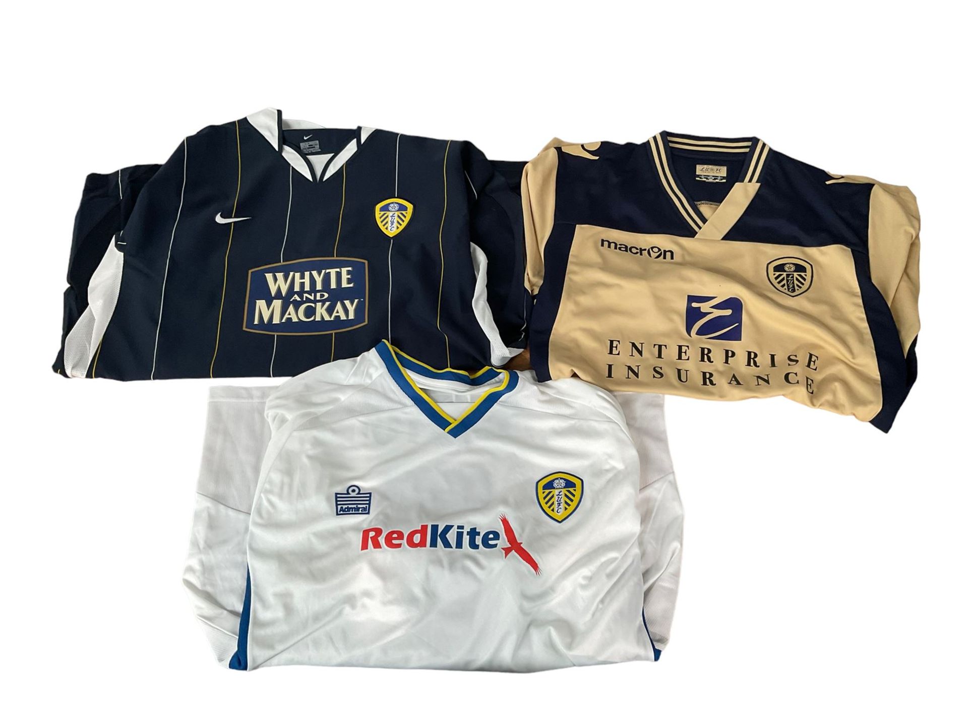 Leeds United football club - twenty-three replica shirts including 1970s 'Arkwright' - Image 7 of 7