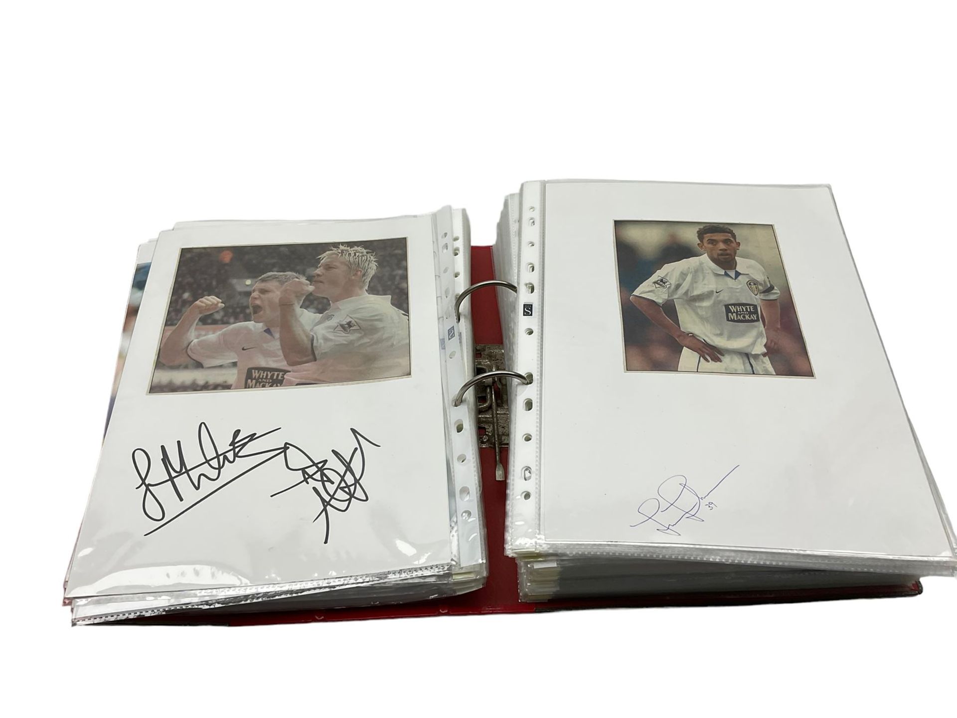 Leeds United football club - various autographs and signatures including Paul Reaney - Image 8 of 12