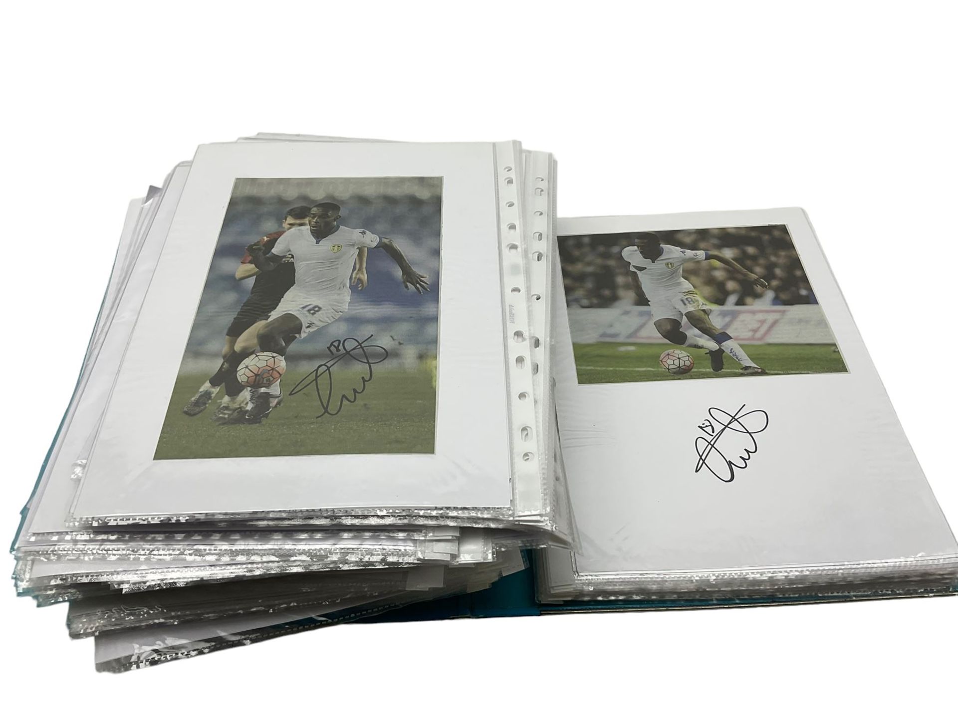 Leeds United football club - various autographs and signatures including Adrian Balboa - Image 9 of 10