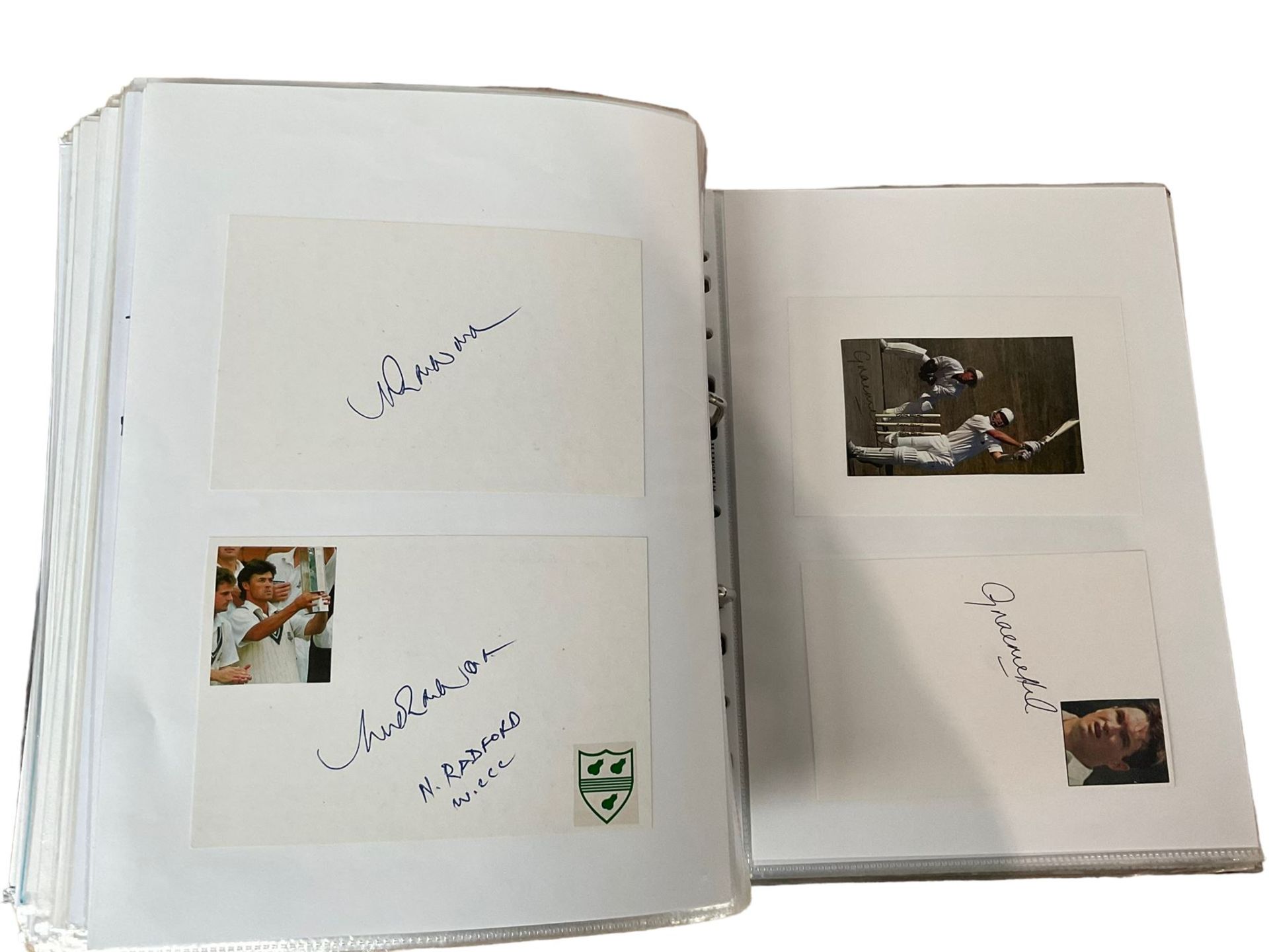 County Cricket - various autographs and signatures including Allan Lamb - Image 10 of 10