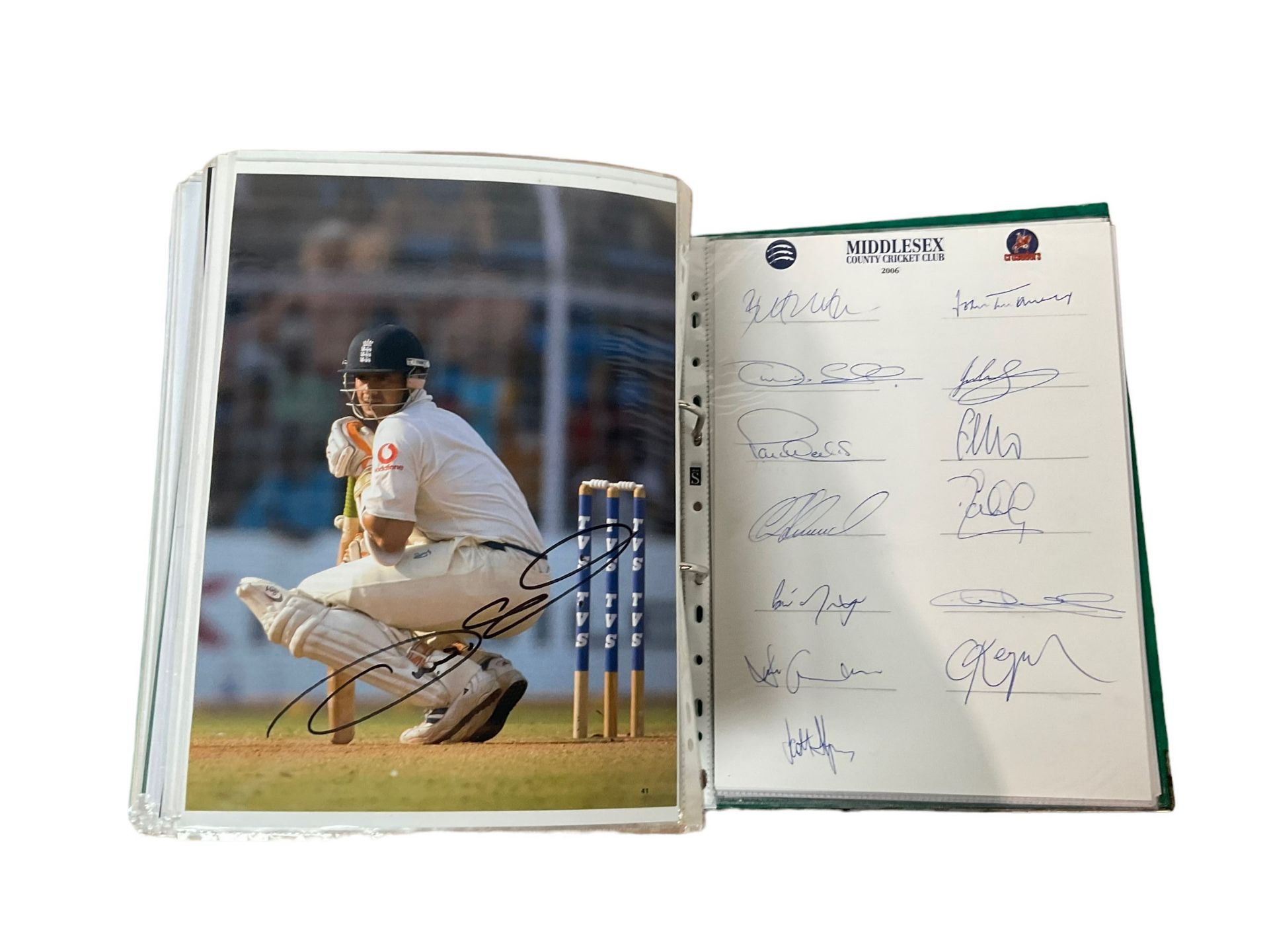 County Cricket - various autographs and signatures including Hugh Morris - Image 4 of 11