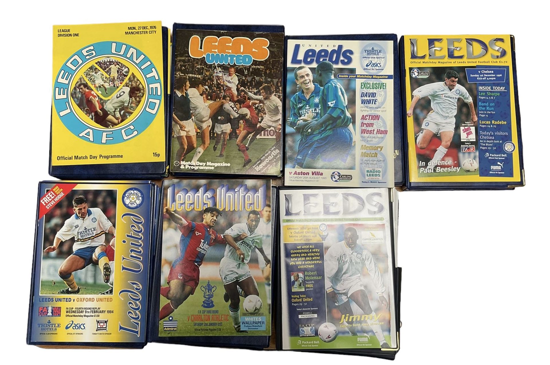 Leeds United football club - over three-hundred home game programmes including - Image 4 of 4