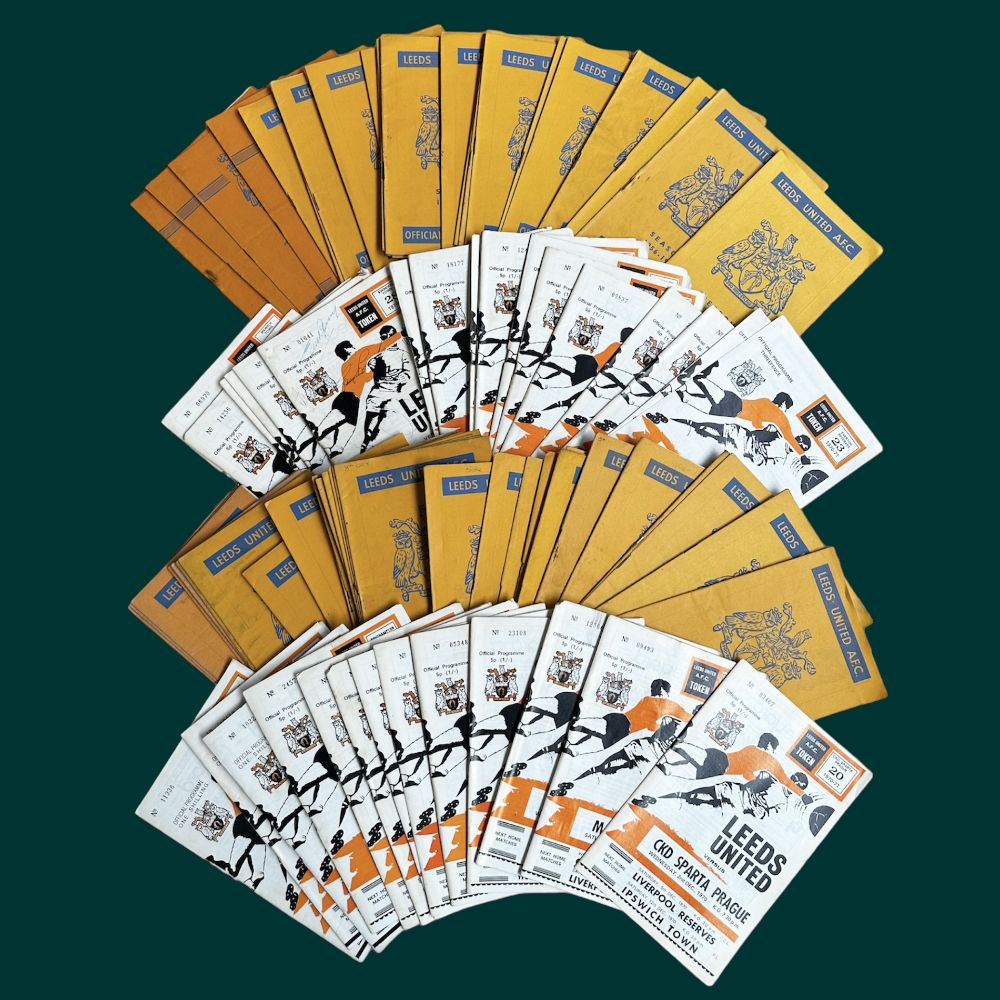 Autographs, Leeds United football and other sporting ephemera - Duggleby Stephenson of York