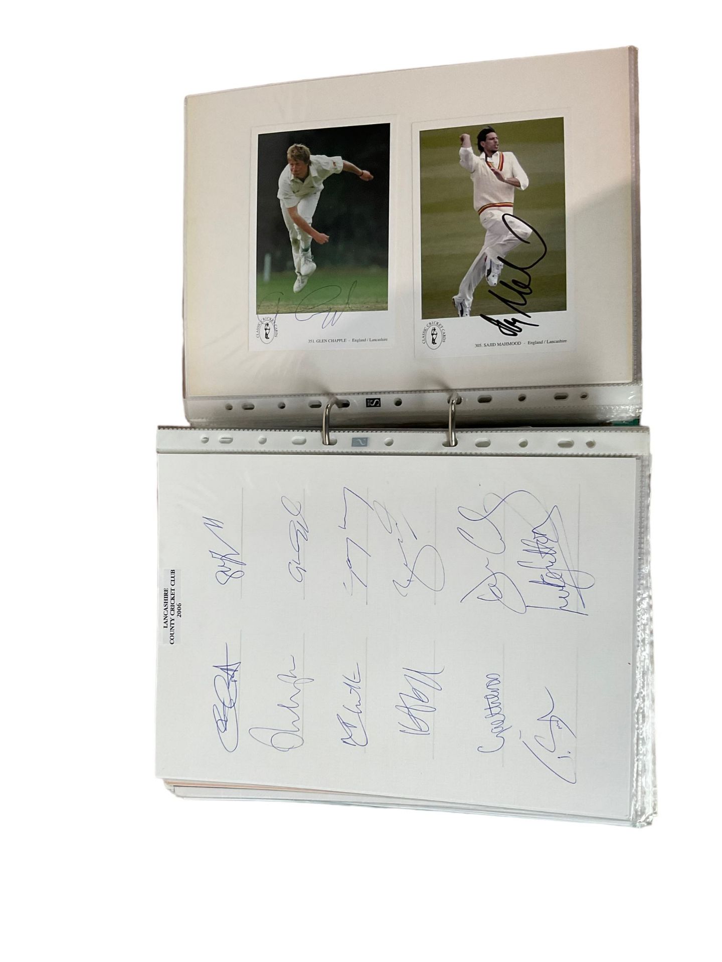 County Cricket - various autographs and signatures including Hugh Morris - Image 6 of 11