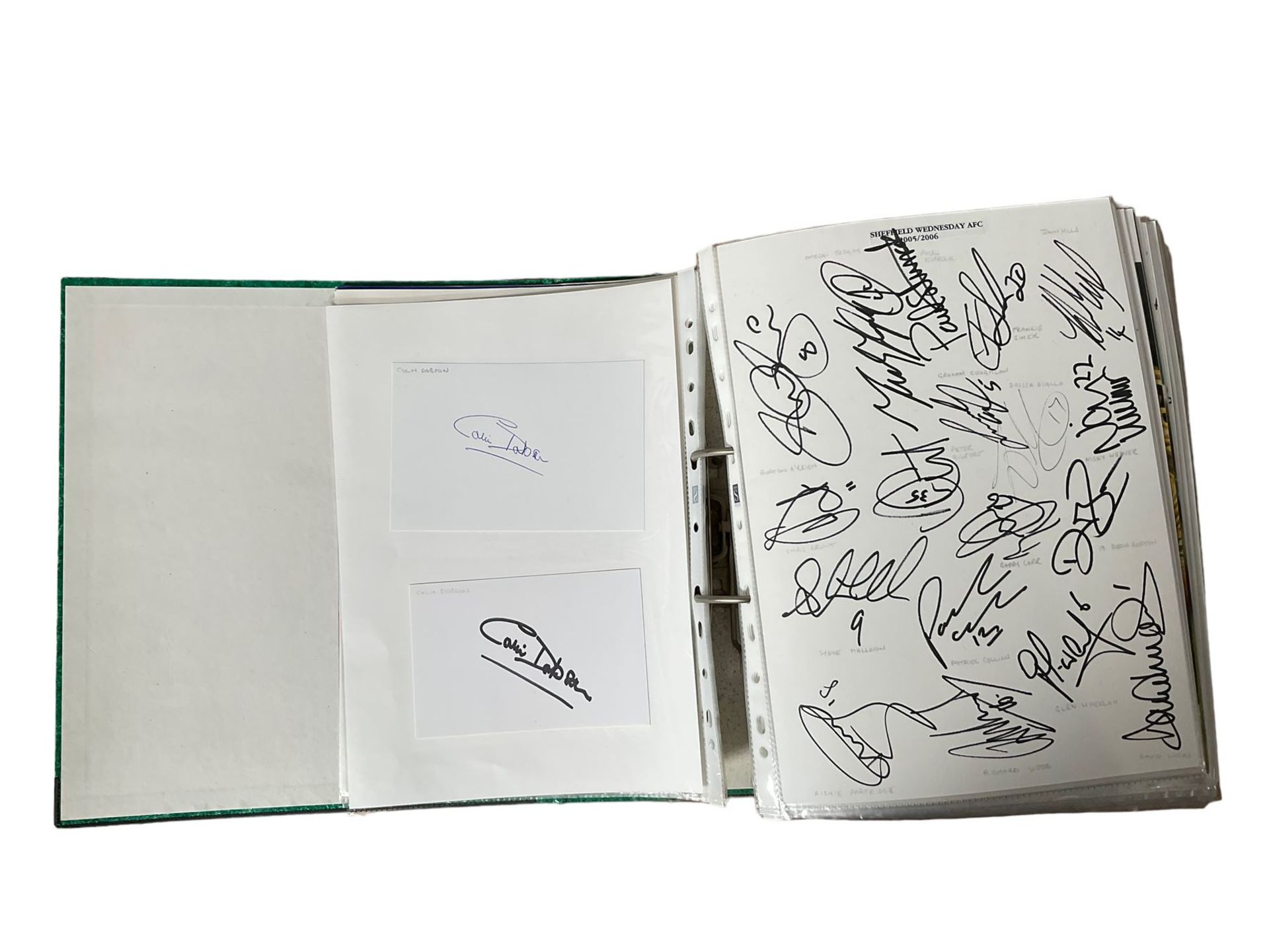 Mostly British footballing autographs and signatures including - Image 3 of 17