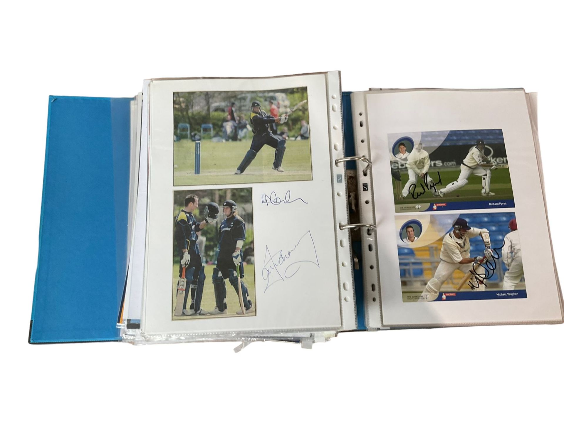 Yorkshire Cricket - various autographs and signatures including Geoffrey Boycott - Image 8 of 10