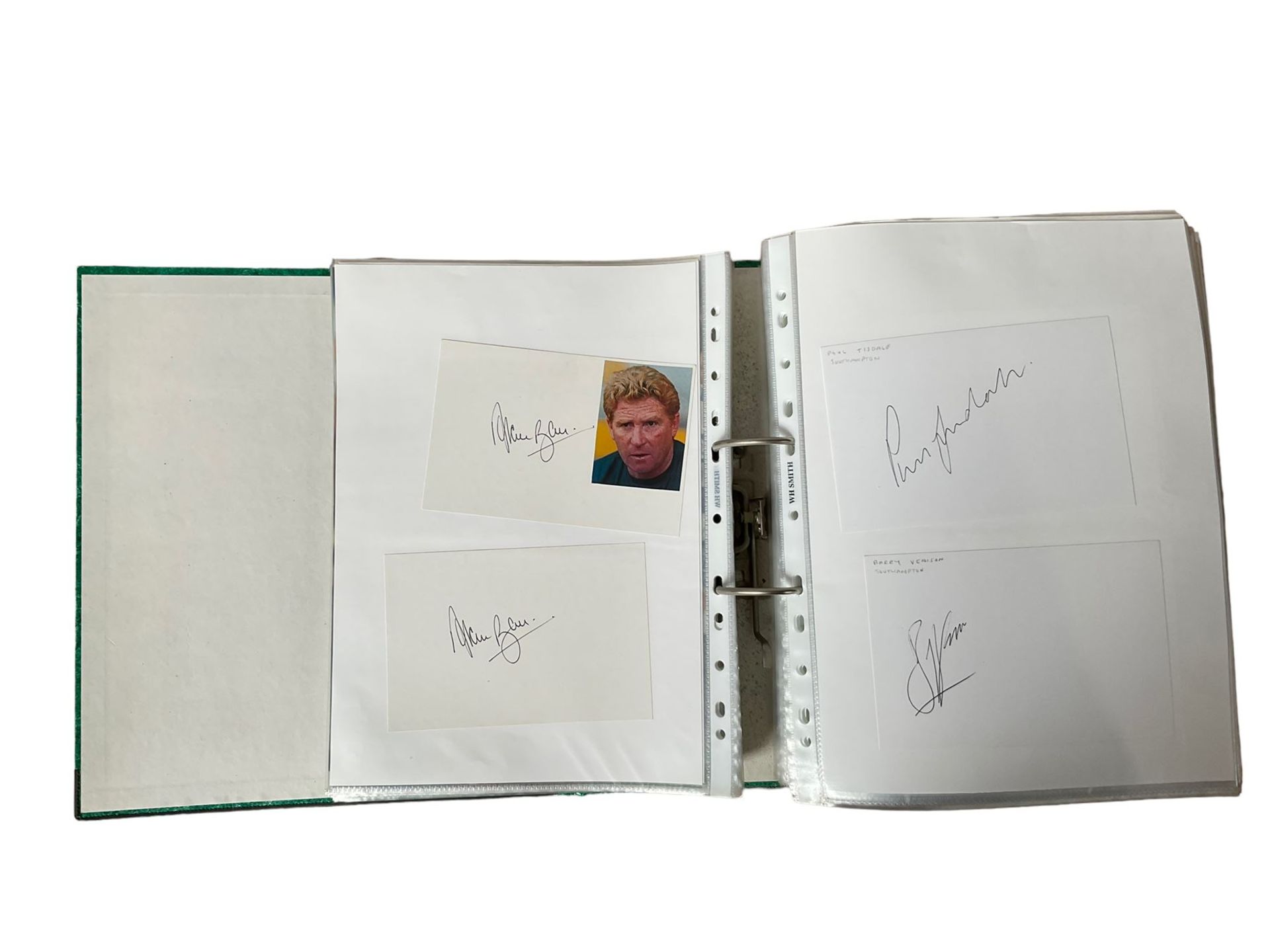 Mostly British footballing autographs and signatures including - Image 6 of 17