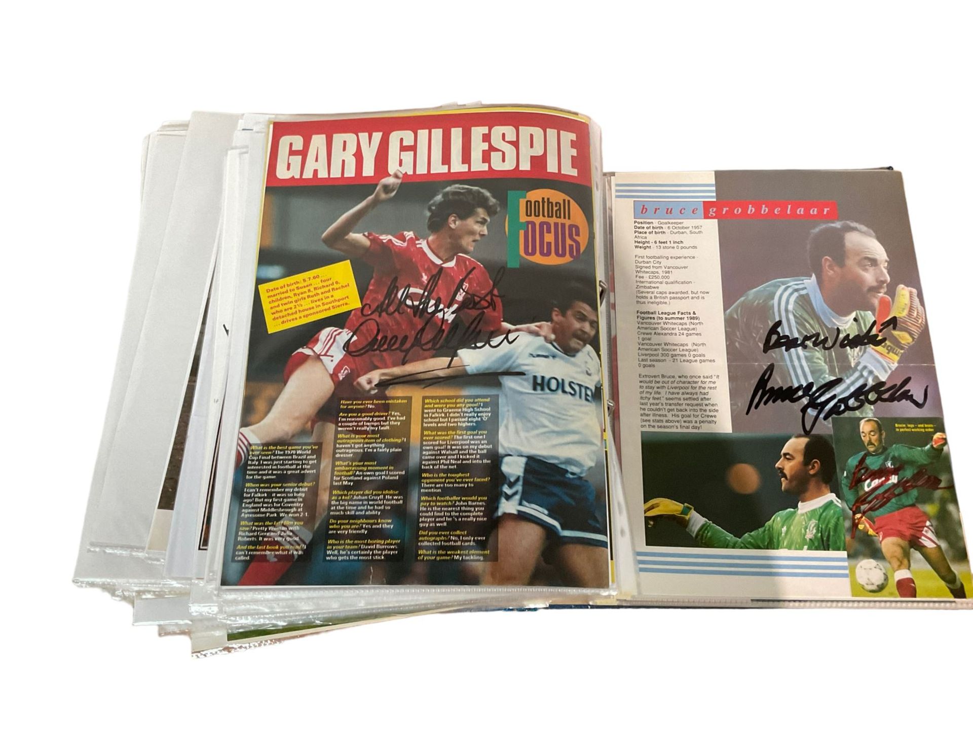 Mostly English footballing autographs and signatures including - Image 14 of 17