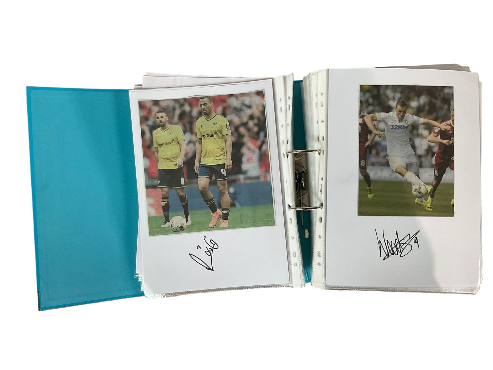Leeds United football club - various autographs and signatures including Rob Green - Image 6 of 14