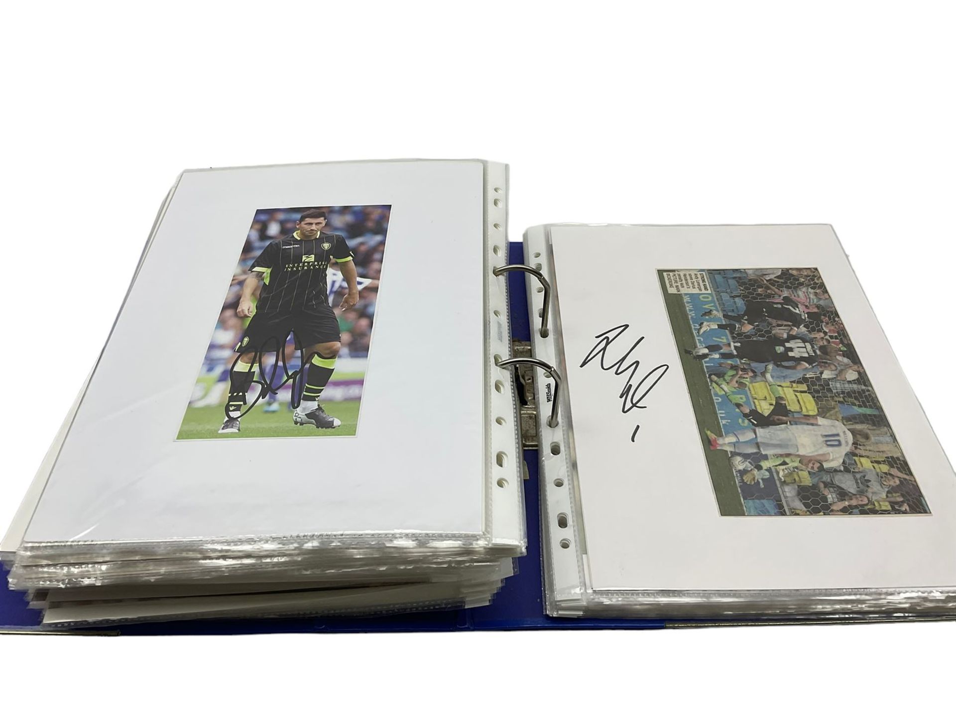 Leeds United football club - various autographs and signatures including Luciano Becchio - Image 9 of 10